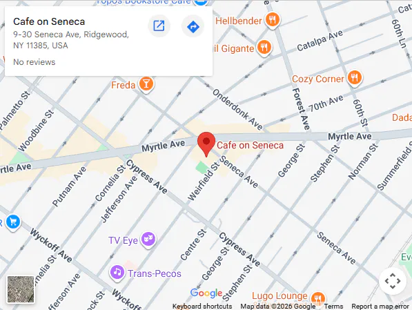 Location, 9-30 Seneca Ave, Ridgewood, NY 11385